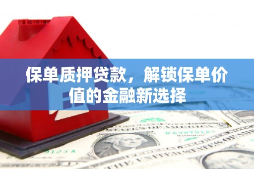 五峰保单质押贷款，解锁保单价值的金融新选择