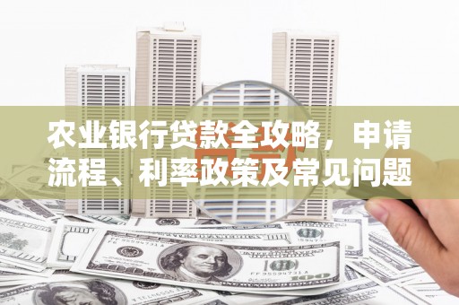 五峰农业银行贷款全攻略，申请流程、利率政策及常见问题解析