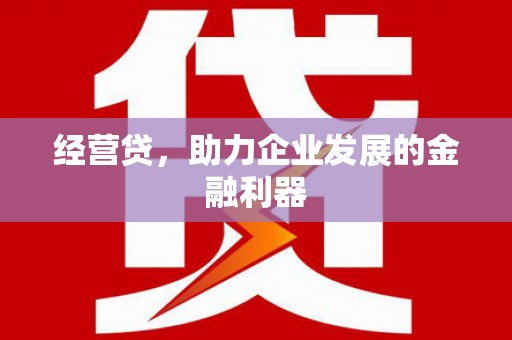 五峰经营贷，助力企业发展的金融利器