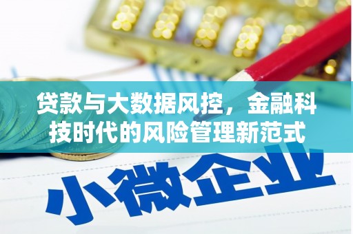 五峰贷款与大数据风控，金融科技时代的风险管理新范式