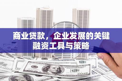 五峰商业贷款，企业发展的关键融资工具与策略