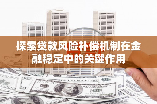 五峰探索贷款风险补偿机制在金融稳定中的关键作用