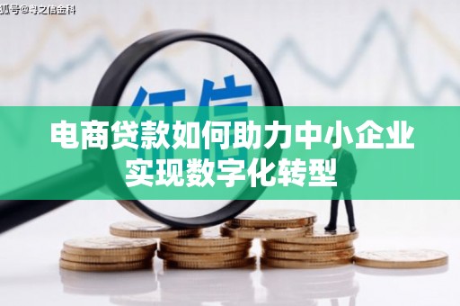 五峰电商贷款如何助力中小企业实现数字化转型