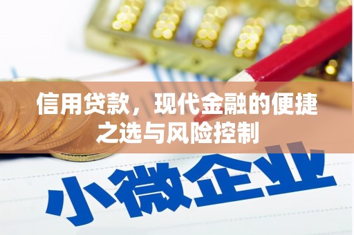 五峰信用贷款，现代金融的便捷之选与风险控制