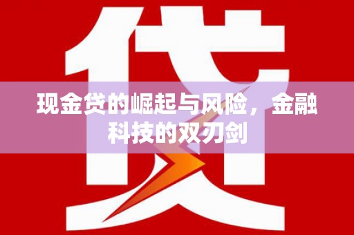 五峰现金贷的崛起与风险，金融科技的双刃剑