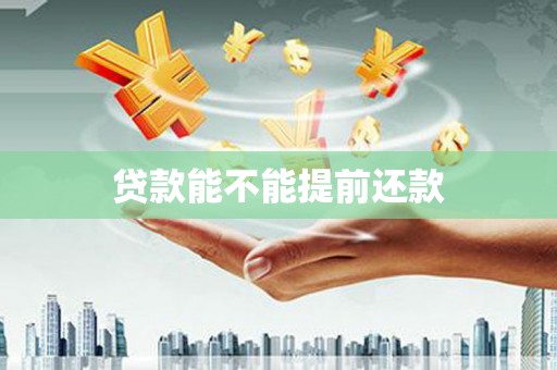 五峰贷款能不能提前还款