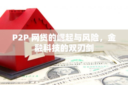 五峰P2P 网贷的崛起与风险，金融科技的双刃剑