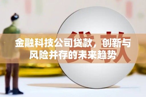 五峰金融科技公司贷款，创新与风险并存的未来趋势