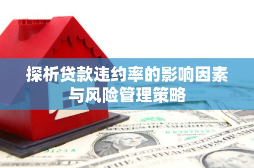 五峰探析贷款违约率的影响因素与风险管理策略