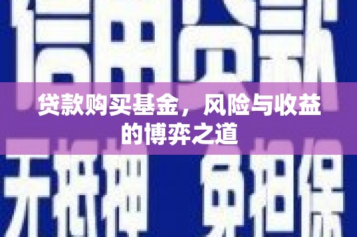 五峰贷款购买基金，风险与收益的博弈之道