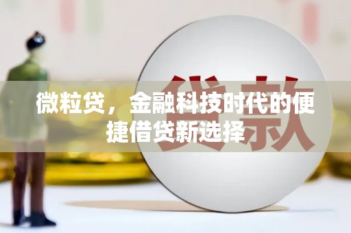 五峰微粒贷，金融科技时代的便捷借贷新选择