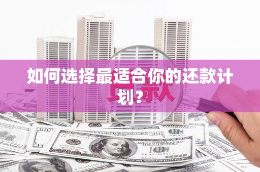 五峰如何选择最适合你的还款计划？
